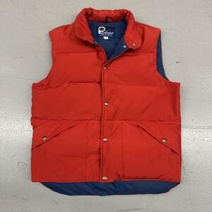 Vintage Penfield Vest Mens Medium Red Down Puffer Made USA Outdoors 80s
